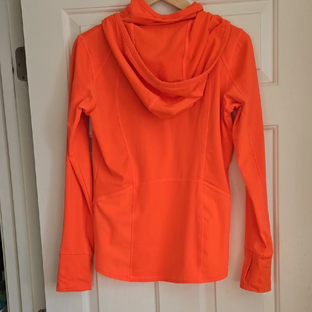 Athleta Vibrant Orange Hoodie - Picture 2 of 6